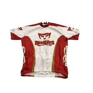 Adrenaline Promotions Mens 3/4 Zip Willamette Bearcats Cycling Jersey Size XXL